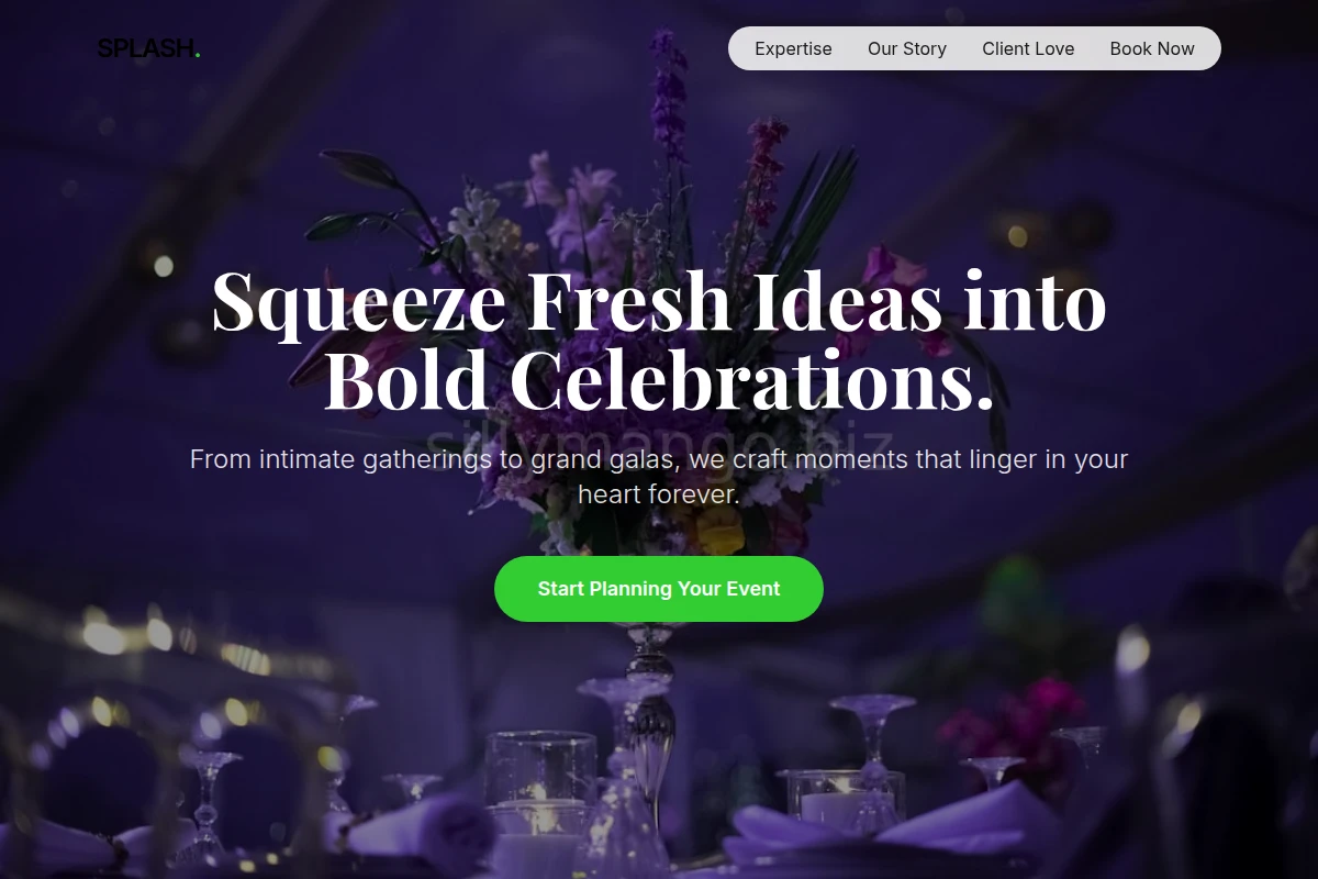 Splash Event Planning